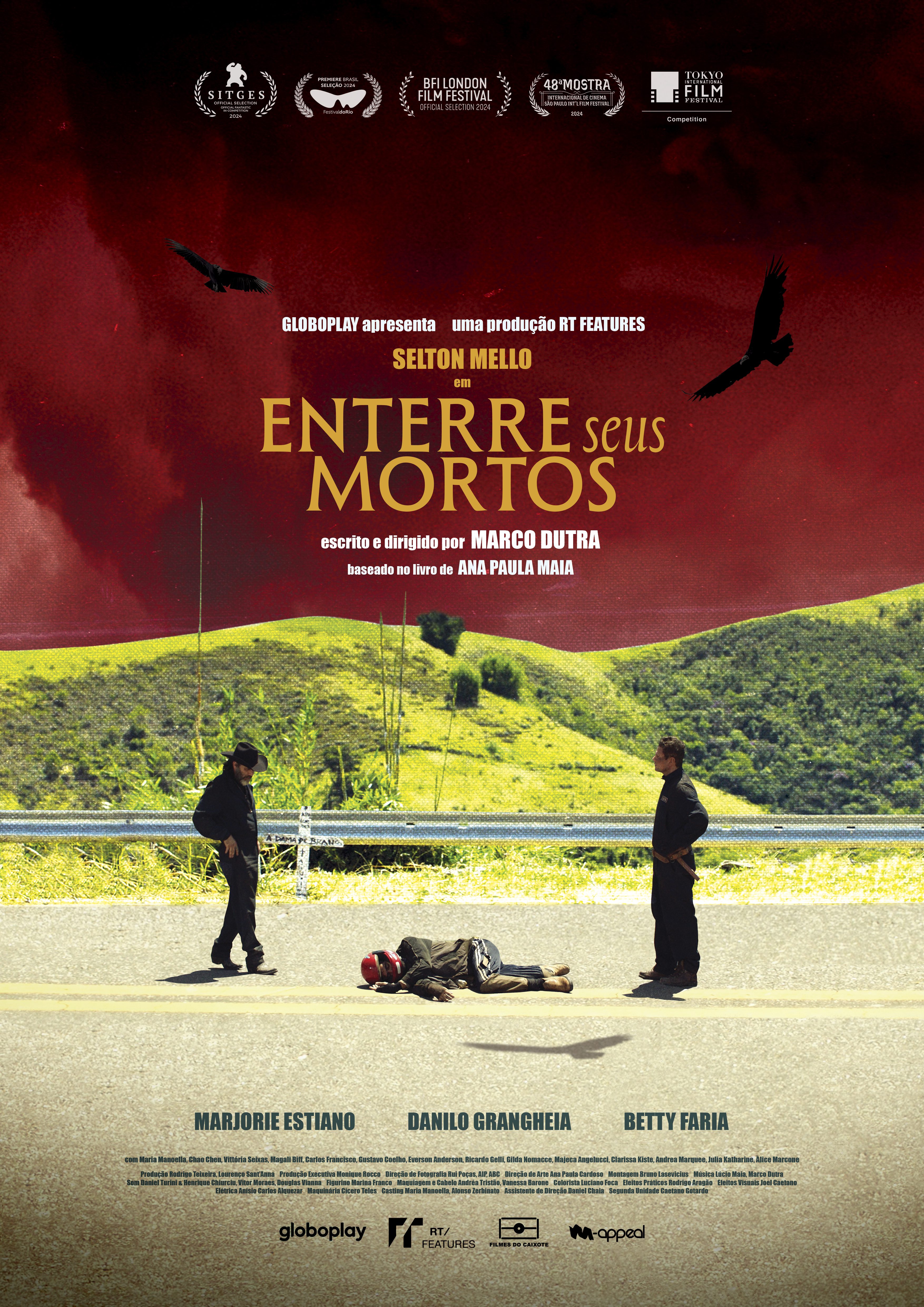 Com Selton Mello e Marjorie Estiano, " Enterre seus Mortos" ganha duas sessões especiais na 48ª Mostra Internacional de Cinema de São Paulo