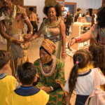 Criançada se diverte no primeiro dia da Expo Internacional Dia da Consciência Negra