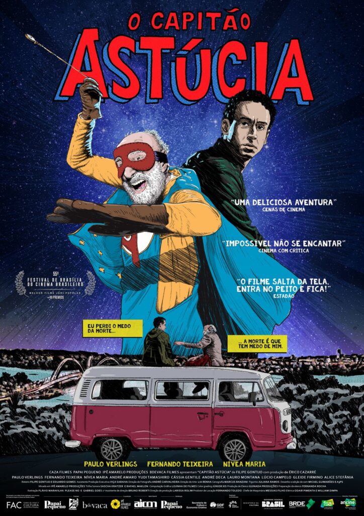 'Capitão Astúcia': o primeiro super-heroi idoso do Brasil estreia nos cinemas